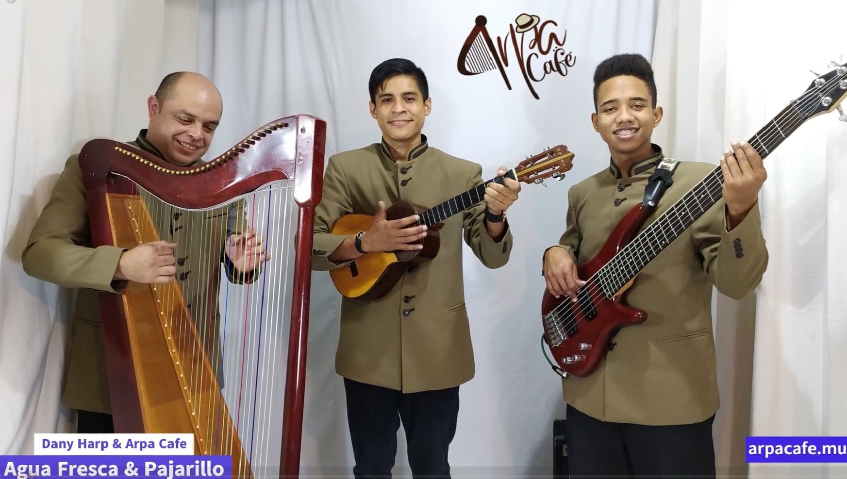 AGUA FRESCA & PAJARILLO Dany Harp & Arpa Cafe Trio