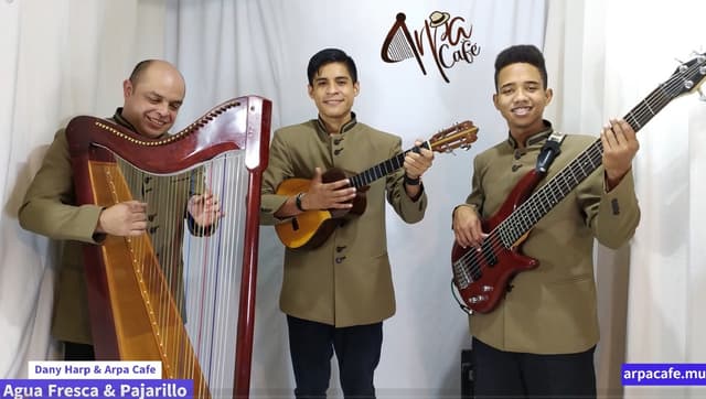 AGUA FRESCA & PAJARILLO Dany Harp & Arpa Cafe Trio