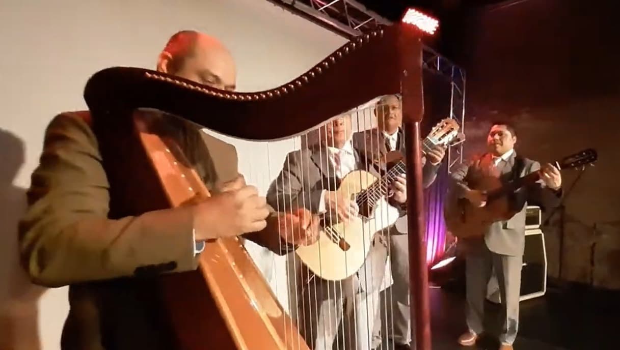 BOLEROS DE PANCHOS Dany Harp & Trio Los Primos de Mexico